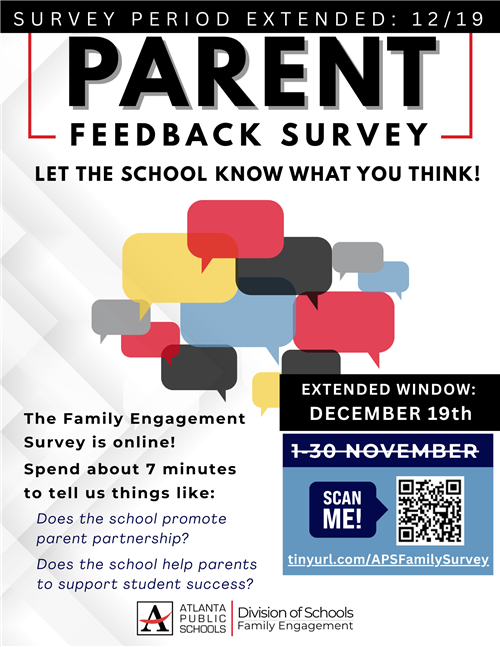 Parent feedback survey